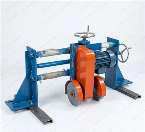 Máquina de reparación de molienda en línea con rodillo para galleta de neumáticos
